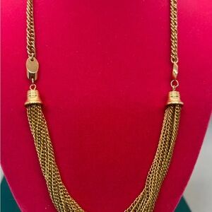 Sarah Coventry 18” vintage multi-chain necklace